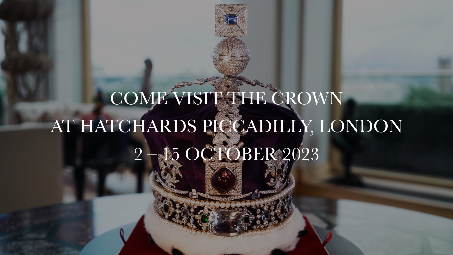 Visit the Crown at Hatchards Picadilly, London - Jeffrey Archer