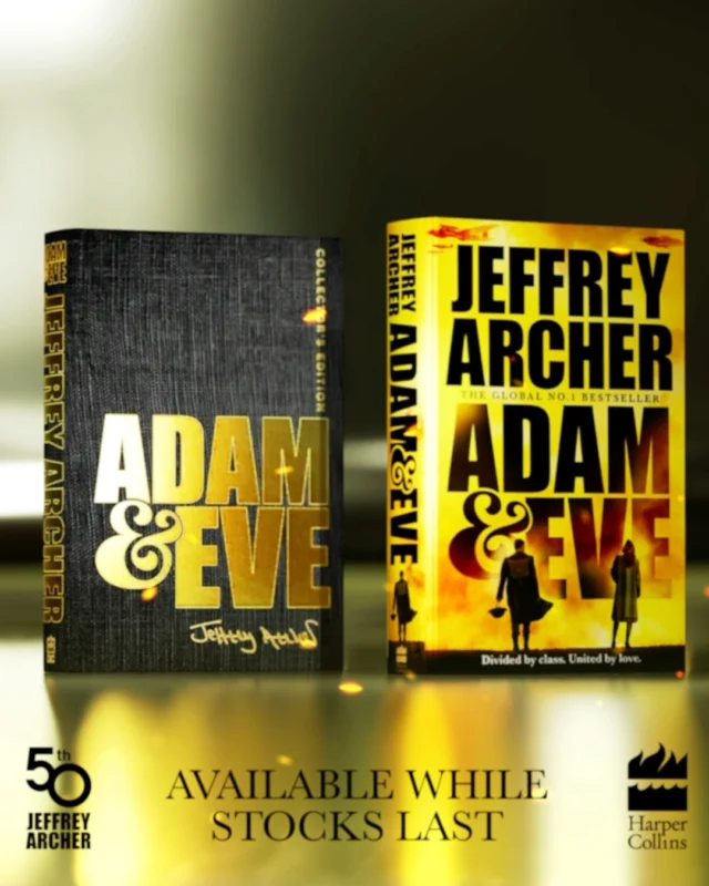 Jeffrey Archer — Official Website | Author of Kane and Abel